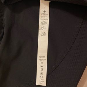 Black LuluLemon Leggings